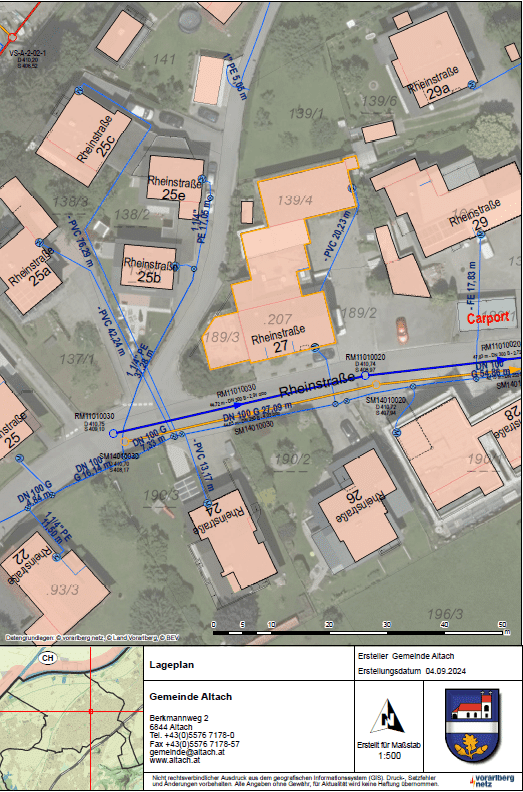 Bestandsplan_Wasser/Kanal