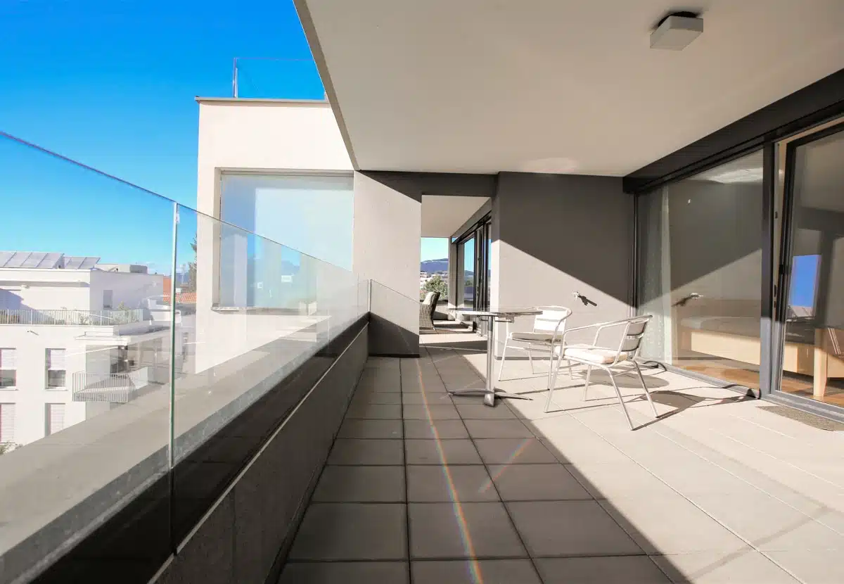 Zweigeschossige Dachgeschosswohnung mit Penthousecharakter - Terrasse 3.OG